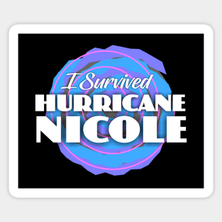 I Survived Hurricane Nicole Sticker